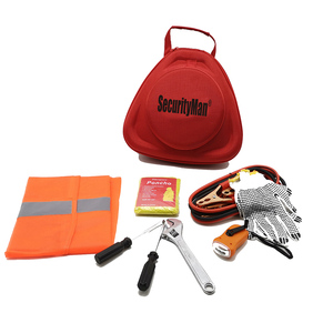 Accessoire de sécurité automobile Kit d'outils d'urgence d'assistance routière Kit de réparation routière portable - Product Image 2