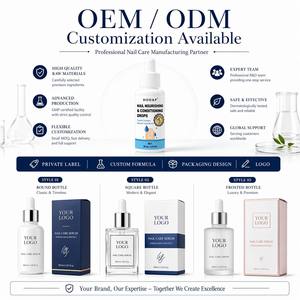 HODAF Huile nourrissante pour ongles aux herbes, sérum naturel pour cuticules, soin fortifiant pour ongles, revitalisant à l'arbre à thé et à la lavande, OEM - Product Image 5