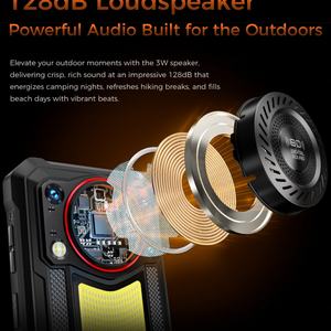 5G oukitel WP53 S สมาร์ทโฟนที่ทนทานขนาด6.52นิ้ว11000mAh 4GB + ลำโพง128dB 128B Android15 NFC โทรศัพท์มือถือ oukitel - Product Image 6