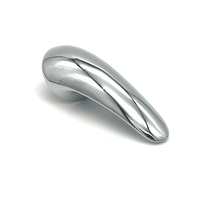 Poignée de robinet de remplacement en alliage de zinc chromé, monocommande pour lavabo, évier de cuisine, mitigeur, design moderne
