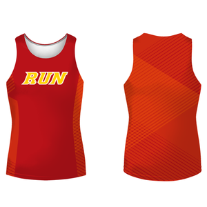 Débardeur de course à sublimation vierge pour hommes, séchage rapide, avec logo personnalisé, idéal pour le marathon et la course sportive, vente en gros - Product Image 3