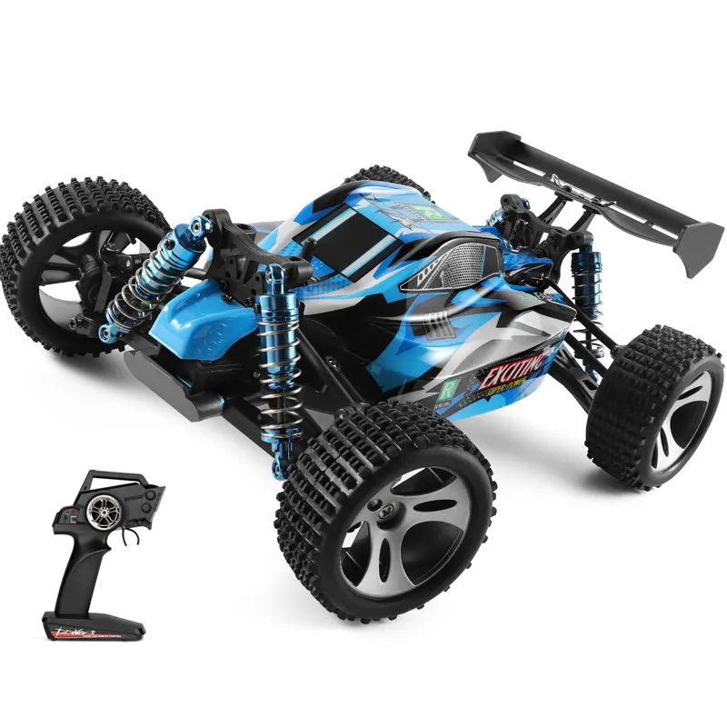 Super Power WLtoys 184011 Off Road Rc Buggy Upgraded A959 2.4G 1:18scale 4WD Speed Racing Car(30km/h)