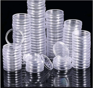 26Mm 27Mm 28Mm Vòng Acrylic Đồng Xu Viên Nang Tiền Tệ Đồng Xu Chủ Hộp Đồng Xu - Product Image 6