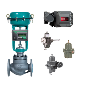 Positionneur de vanne numérique Emerson Fisher DVC2000 DVC6200 FIELDVUE 4-20mA HART avec régulateur de pression série MR95 67C - Product Image 1