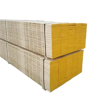 Pine Poplar Wood Timber Ceiling Beams Lvl Scaffolding Board Laminated Veneer Lumber For Indoor