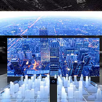 Mur vidéo LED à petit pas de pixel HD, écran publicitaire mobile, luminosité 5000 cd, garantie 5 ans, utilisation intérieure/extérieure