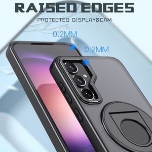 Funda de teléfono con soporte magnético para <span class=keywords><strong>Samsung</strong></span> <span class=keywords><strong>Galaxy</strong></span> S23 Ultra 5G anillo giratorio - Product Image 4
