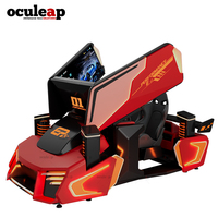 Simulador de Carreras VR 5D, Simulador de Conducción con Movimiento, Realidad Virtual, Área de Juegos Interior, Simulador de Superdeportivos F1, Máquina de Juegos Arcade 7D