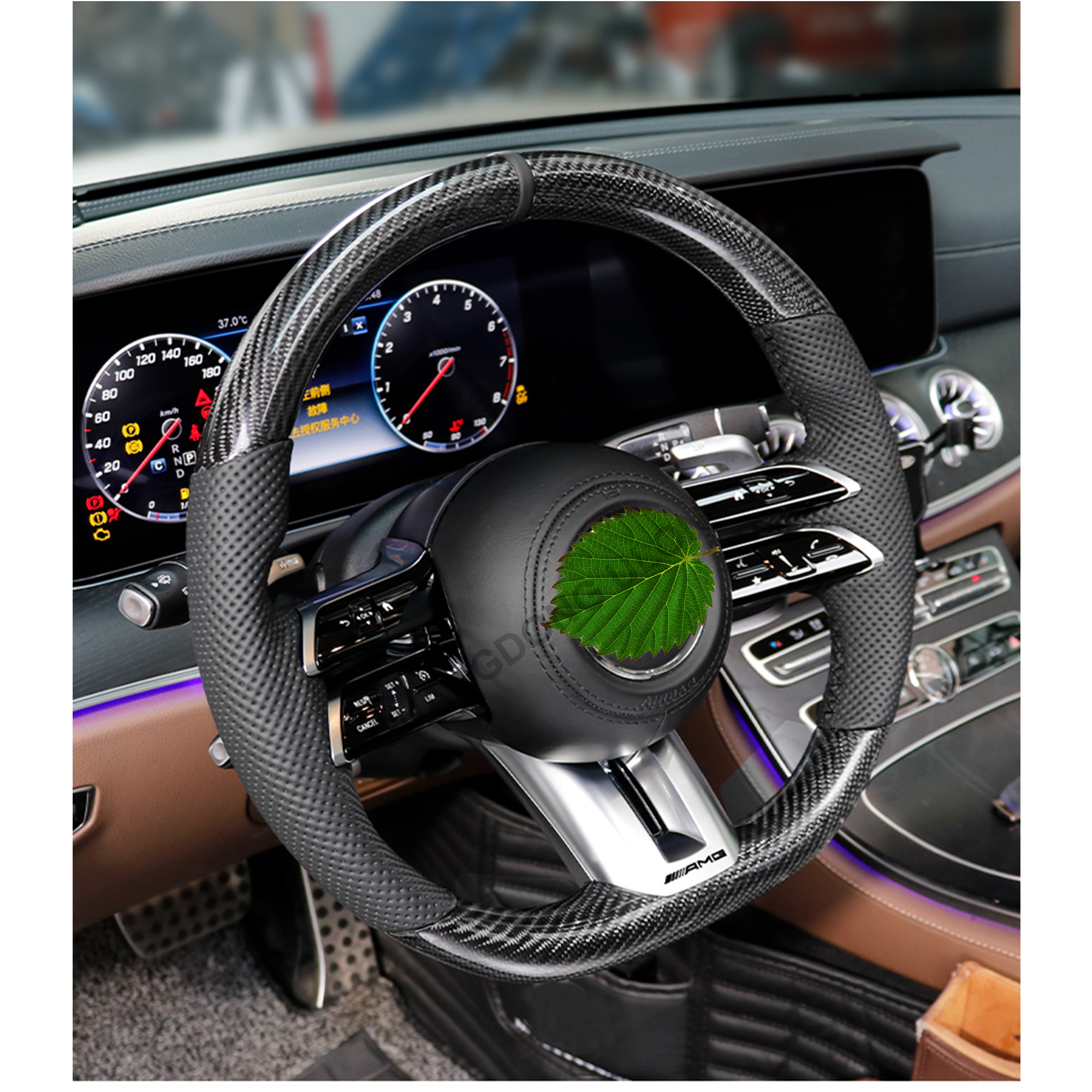 AMGステアリングホイール メルセデス W205 C63 A45 CLA45 GLA45 GLC43