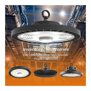 Dob Win Ufo Pc Cover Industrial Campana Redonda 7 <span class=keywords><strong>Estetica</strong></span> Zglux Power Low Moq Warehouse Highbay Led Light Hbl High Bay Lights - Product Image 1