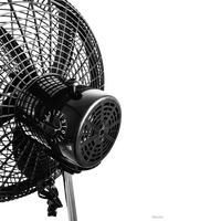 Ventilateur debout moderne de 18 pouces 220v à 5 lames en aluminium pour le salon, la chambre et la voiture domestique.