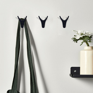 GQK Perchero de Pared Desmontable de Aleación de Zinc Gris Nórdico con Amortiguador Único en Forma de Cuerno para Ropa, Herraje para Armario - Product Image 5