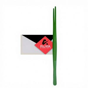 Pince de cuisine droite en acier inoxydable couleur personnalisée pour chef, 30 cm, pour barbecue, antiadhésive, compatible lave-vaisselle - Product Image 1