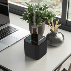 เครื่องพ่นละอองน้ำมันหอมระเหยแบบไม่ใช้น้ำใช้แบตเตอรี่แบบชาร์จไฟได้สำหรับใช้ในสำนักงานโรงแรมเทคโนโลยีใหม่2025 - Product Image 4