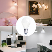 Ampoule LED G45 Mini Globe de l'usine Yamao, avec couvercle givré laiteux, lampe à économie d'énergie pour lustre domestique et éclairage décoratif intérieur