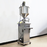 Machine de remplissage de pâte à chaud pour confiture avec agitation chauffante et trémie