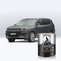 Peinture de finition pour Jeep Grand Commander K8 AXR - Noir brillant cristal nacré - Application par pulvérisation liquide