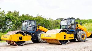 Machine de construction, rouleau compresseur routier de 36 tonnes 6636E avec une forte capacité de compactage - Product Image 2