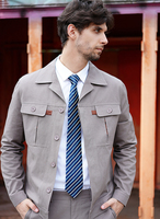 Ensemble de vêtements de travail respirant à manches longues, extensible dans 4 directions, veste et pantalon en polyester et coton, uniforme d'atelier industriel