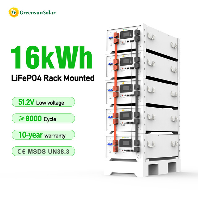 51.2V LFP Lithium Battery Pack Smart Energy Storage Battery 10kWh 16kWh Suitable for Off Grid Solar Residential Power Backup