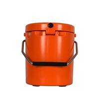 8L Rotomolded Plastic Koelbox, Lekvrij, Cartoon Design, Ecologisch, Recyclebaar, Modern Design, Draagbaar voor Eten en Dranken