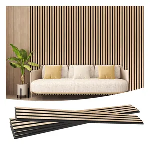 3m隔音木面板隔音板面板中密度纤维板墙壁装饰3d板木质隔音墙面板中密度纤维板