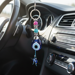 Ornements Evil Eyes Verre 3X14 cm Accessoires de clé de voiture - Product Image 3