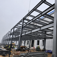 Bâtiment modulaire en acier préfabriqué pour salle de sport, bureau, usine, atelier, entrepôt, hangar