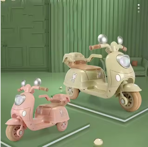 รถมอเตอร์ไซค์ไฟฟ้าเด็ก 3 ล้อ ลด<span class=keywords><strong>ราคา</strong></span>สุดคุ้ม ของเล่นขี่ได้สำหรับเด็กอายุ 2-4 ปี ใช้พลังงานแบตเตอรี่ <span class=keywords><strong>ราคา</strong></span>ประหยัด - Product Image 5