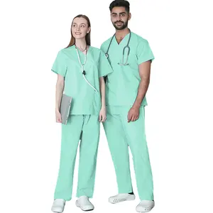 2022 New Style Customized High Quality Low Price Anti Wrinkle Skin Friendly Nurses Uniform Blouses