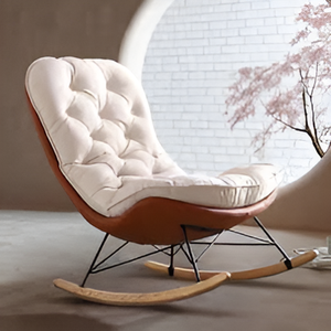 Freizeit Schaukel sofa Stuhl Schlafzimmer Home Liege Wohnzimmer Single Fabric Sofa Chair
