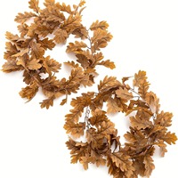 Guirlande de fleurs artificielles en soie pour la décoration de la maison, motif chrysanthème d'automne, feuille d'érable, Halloween, Noël, festival des fenêtres