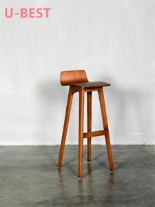U-BEST Modern Solid Wood Commercial <strong>Bar</strong> Furniture Morph Counter Barstool Cafe Shop <strong>Bar</strong> Chair French <strong>Tall</strong> <strong>Table</strong> <strong>Bar</strong> Stool Chair - Product Image 5