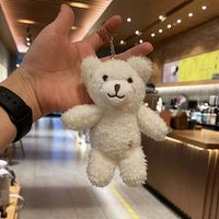 Mini peluche ours en peluche jouets porte-clés doux minuscule ours poupée saint valentin peluche petit ours porte-clés faveurs de fête de mariage