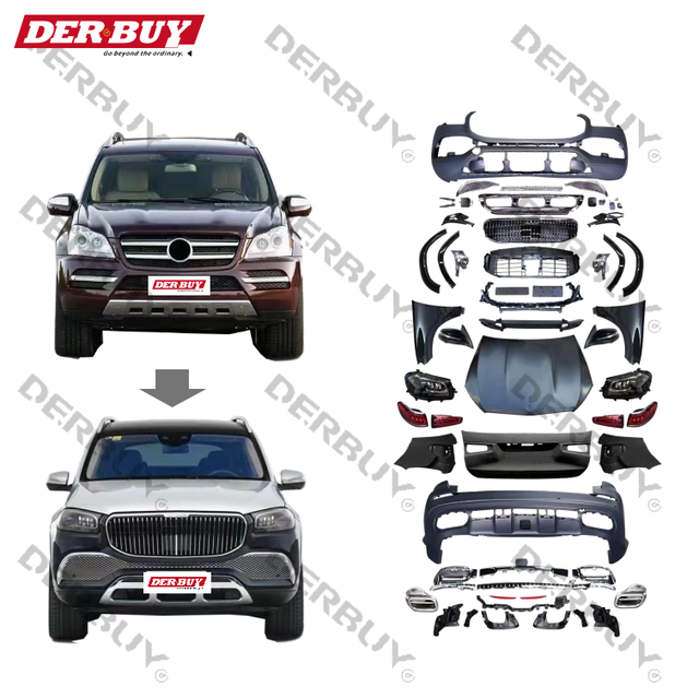 Car Body Kit Conversion Upgrade Kits for Mercedes Benz GL-Class X164 Upgrade to GLS X167 Maybach Style