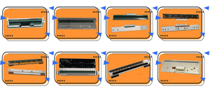 Cabezal de Impresión de 300 <span class=keywords><strong>dpi</strong></span> para Impresora Térmica Zebra ZT610, Piezas de Repuesto P1083320-011, Cabezal de Impresión de Códigos de Barras y Etiquetas Original Nuevo de 300 <span class=keywords><strong>dpi</strong></span> ZT <span class=keywords><strong>610</strong></span> - Product Image 2