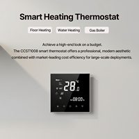 Thermostat intelligent sans fil WiFi Tuya pour système de chauffage au sol électrique pour hôtel