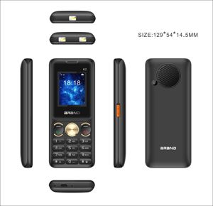 Telefone Mini Bar Mais Barato com Tela de 1,77 polegadas, Celulares Móveis 2G GSM Dual SIM, Design Similar ao Tecno e <span class=keywords><strong>Itel</strong></span>, Telefone SOS para Idosos - Product Image 4