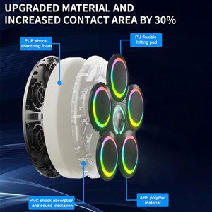 Q0391 nuova Idea di prodotti 2025 alta qualificato su misura Smart ultima parete montata su elettronica macchina pugilato materiale Pu Led - Product Image 4
