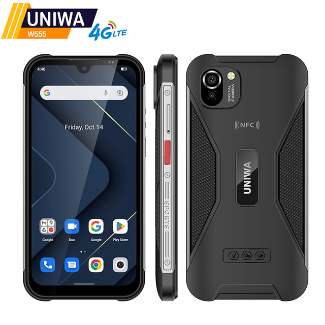 5.71" Global Version 4G LTE 3GB+32GB 13MP Android 12 Smartphone with NFC Reader and SOS Button