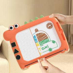 2 In 1 Puzzle multifunzionale tavolo da disegno magnetico giocattoli regalo per bambini dinosauro Doodle tavolo da disegno giocattoli per bambini - Product Image 1