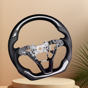 พวงมาลัยคาร์บอนไฟเบอร์แบบกำหนดเองสำหรับรถยนต์ฮอนด้าแอคคอร์ดรุ่นที่ 10 ปี 2018-2023 อุปกรณ์ตกแต่งภายในรถยนต์ - Product Image 4