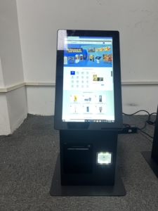 21.5 inch tầng thường vụ tương tác tự dịch vụ thanh toán <span class=keywords><strong>kiosk</strong></span> tự động màn hình cảm ứng <span class=keywords><strong>kiosk</strong></span> mcdonalds tự đặt hàng máy - Product Image 5