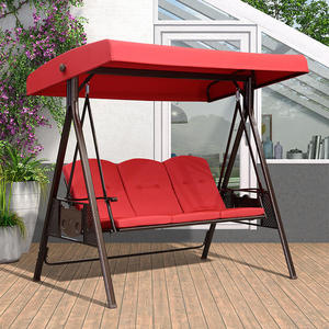 Moderna sedia sospesa in ferro a doppio cielo <span class=keywords><strong>aperto</strong></span> con <span class=keywords><strong>balcone</strong></span> per esterno Rocker amaca per Villa cortile Hotel e giardino - Product Image 4