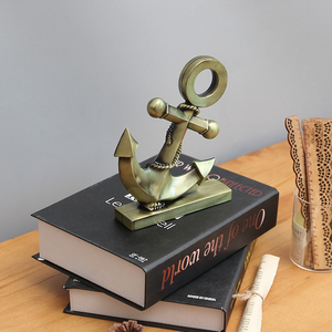 Décor moderne de style méditerranéen, décoration créative pour la maison, pièces de fabrication artisanale nautique, Souvenir, ancre en métal, <span class=keywords><strong>2023</strong></span> - Product Image 6