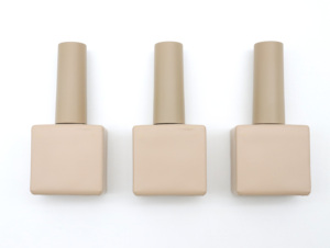 Venta al por mayor cosméticos esmalte <span class=keywords><strong>de</strong></span> uñas pegamento 15ml botella <span class=keywords><strong>de</strong></span> vidrio esmalte <span class=keywords><strong>de</strong></span> uñas botella vacía vidrio coloreado con cepillo - Product Image 3