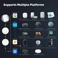 Interrupteur mural standard européen 86*86mm, interrupteur intelligent Zigbee OEM, plastique et métal, compatible avec Alexa, contrôle de l'éclairage, interrupteurs muraux