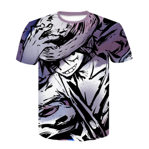 <span class=keywords><strong>T</strong></span>-<span class=keywords><strong>shirt</strong></span> formel à manches courtes pour homme, imprimé 3D <span class=keywords><strong>One</strong></span> <span class=keywords><strong>Piece</strong></span> <span class=keywords><strong>Luffy</strong></span>, tendance anime 2019, mode durable grande taille - Product Image 4