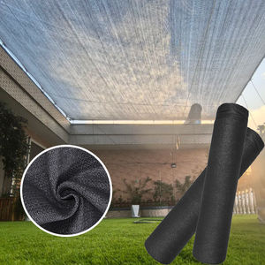 Malla <span class=keywords><strong>de</strong></span> Sombra Gris 60% con Protección UV para Campos <span class=keywords><strong>de</strong></span> Golf y Patios Exteriores, Cortavientos que Reduce la Interferencia en el Vuelo <span class=keywords><strong>de</strong></span> la Pelota - Product Image 1