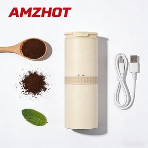 เครื่องชงกาแฟไร้สายแบบปรับได้รุ่นใหม่ ชาร์จผ่าน USB ได้ <span class=keywords><strong>พก</strong></span><span class=keywords><strong>พา</strong></span>สะดวก พร้อมเครื่อง<span class=keywords><strong>บด</strong></span><span class=keywords><strong>กาแฟ</strong></span><span class=keywords><strong>ไฟฟ้า</strong></span>สำหรับเอสเพรสโซ - Product Image 4